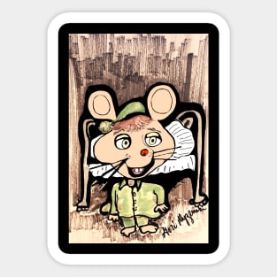 Maria Perego Topo Gigio Sticker